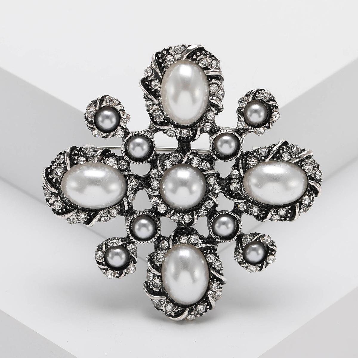 

Западная антикварная брошь женская, простой ретро литературный корсаж, булавка для аксессуаров одежды