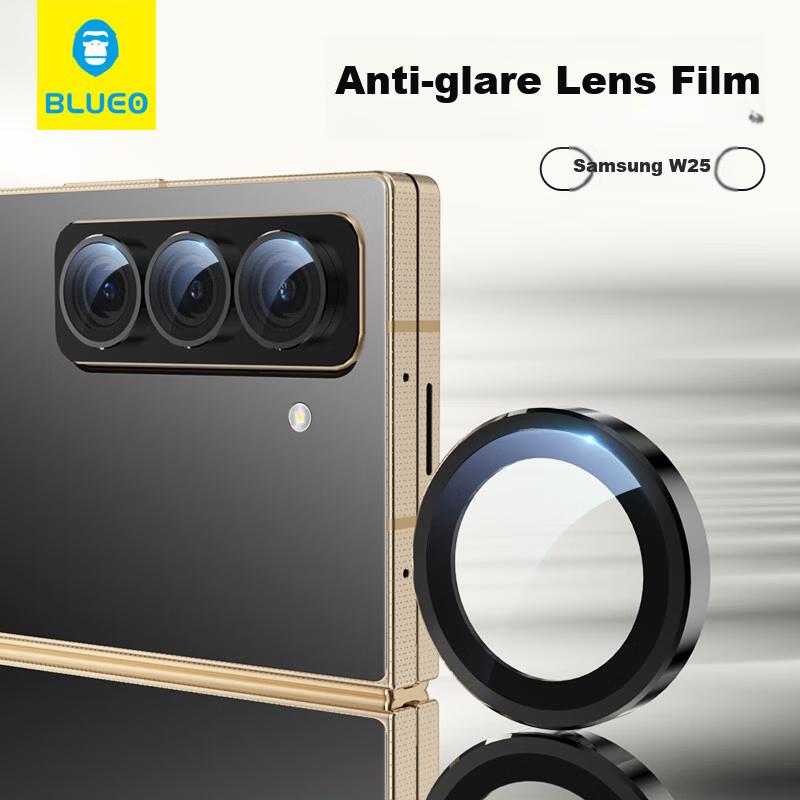 Lens Protector for Samsung W25 Camera, SAMSUNG W25 Rear Camera Protection Film, High-Definition Anti-Glare Anti-Drop Phone Protective Film, Black