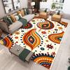 Bohemian Ethnic Floral Paisley Geometric Pattern Carpet NonSlip Soft Rug For Living Room Bedroom Home Decor Boho Style Lover U