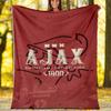 AFC Ajax Printed Throw Blanket—soft,warm;versatile Blanket for All Seasons—perfect As &air-conditioning Throw,nap Blanket