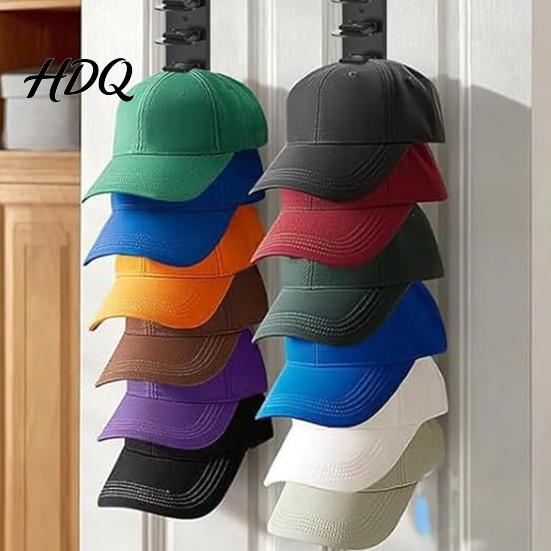 Multi Hat 8 Hats Storage Rack Holds Space Saving Wall Mountable Organizer Large Capacity