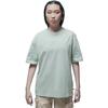 Jordan x Bephies Beauty Supply Collaborative Logo Embroidered Print Creative Round Neck Short Sleeve T-Shirt Women Tops Light-Blue DR1904-017