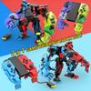 MOC Handheld-Spielekonsole Verwandlungs-Bausteine Spiel-Enthusiasten Sammlungsidee DIY-Bausteine Modellspielzeug für Weihnachtsgeschenke