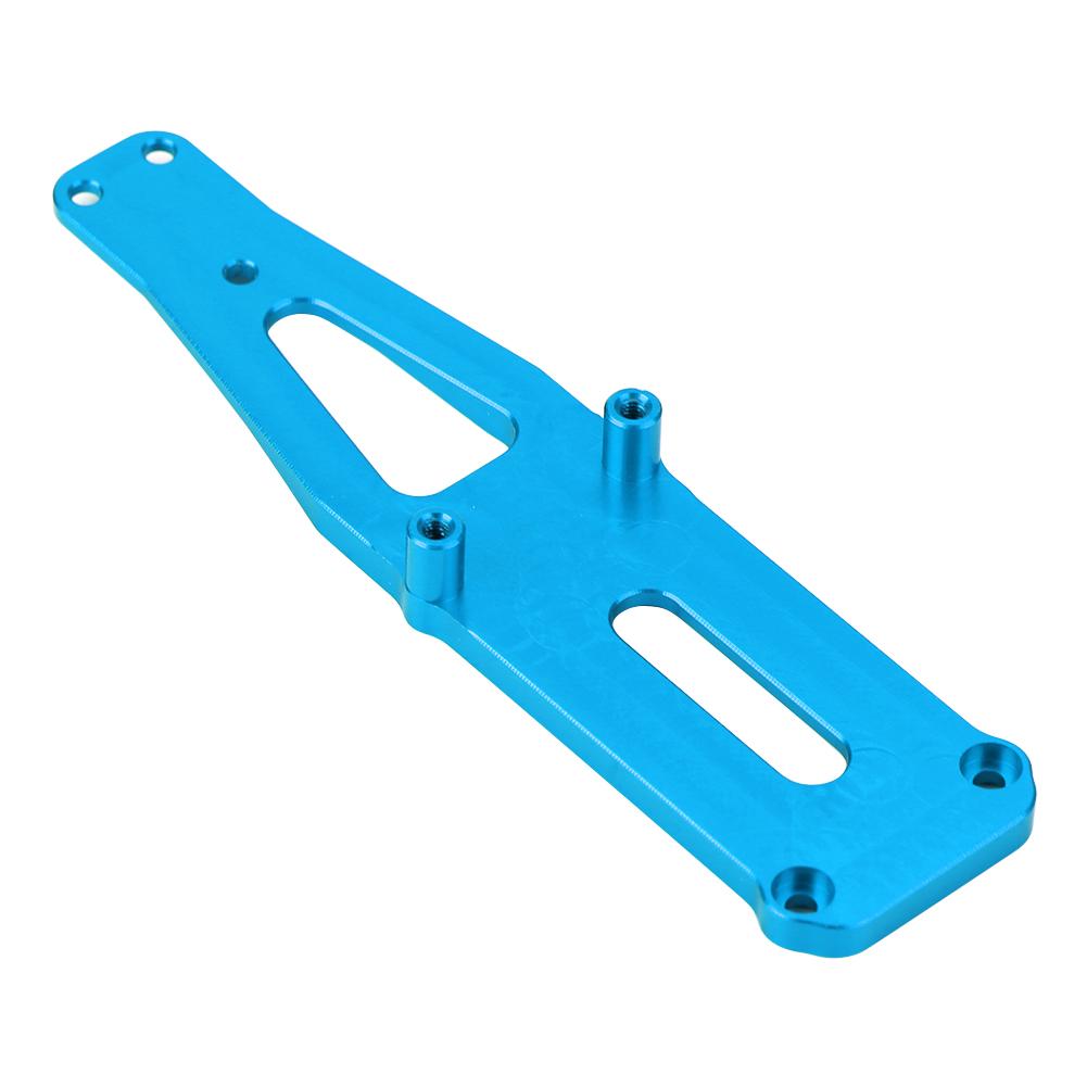 Front Shock Absorber Metal Board For WL Toys 12423 Truck Car R C Hop Up Parts (Blue 0008B)