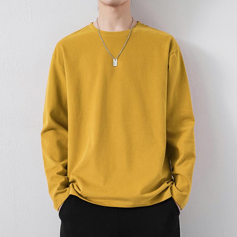 Męskie casualowe bluzy z okrągłym dekoltem w jednolitym kolorze Klasyczna bluza z kapturem Bluza z kapturem Streetwear Długi rękaw Modna standardowa bluza z kapturem