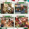 Transparent Christmas Balls Plastic Fillable DIY Empty Ball Hanging Ball for Xmas Tree Pendent Ornaments New Year Party Decor