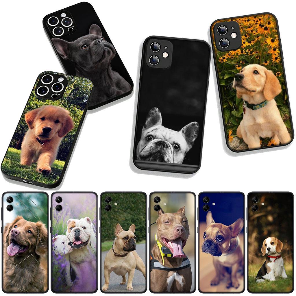 Bulldog Dog Phone Cover Case for Xiaomi Redmi Note 14 12 13 ProPlus A4 A3 Pro Plus 12C 13C 14C 5G Casing