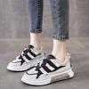 White Shoes Women's  New Platform Soft Bottom Color Matching Women's Shoes Fashion Design Middle School Student Sports Casual Shoes Women