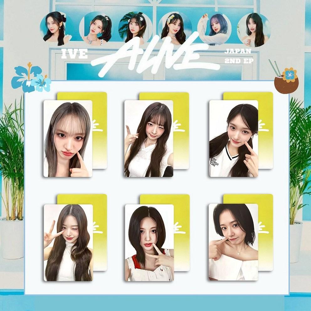 IVE Photocards 30 Sheets 36 Sheets IVE Photocard Switch Alive World Tour MINE