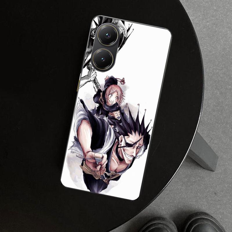 Zaraki Kenpachi Bleach Phone Case Cover for Xiaomi Poco X6 X5 X7 Pro F7 Ultra Redmi 15C 15 13C 13 12C 12 10C 10 10A 9C 9A 9T 9 C