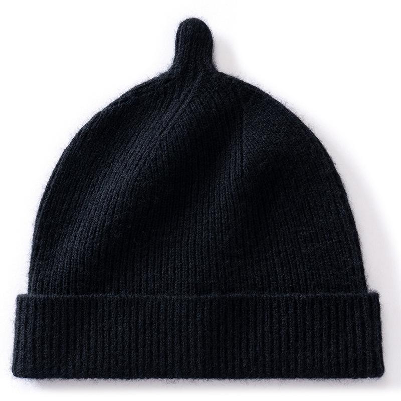Cashmere Baby Knit Hat - Autumn/Winter Cute & Warm for Boys and Girls