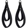 Ankle Straps with D Fastener Reinforced Adjustable Exercise Machine Attachment for