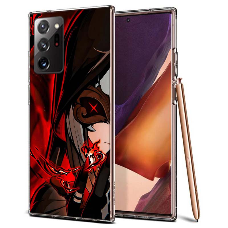Arlecchino Genshin Impact Phone Case for Samsung A55 A35 A25 A15 A07 A05S A16 A17 A26 A36 A37 A56 A57 Galaxy Note 20 10 A50S A71