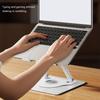 Ergonomic Height Adjustable Stand for Laptops Tablets Holder 360 Rotation Quick Assembly Comfortable Viewing
