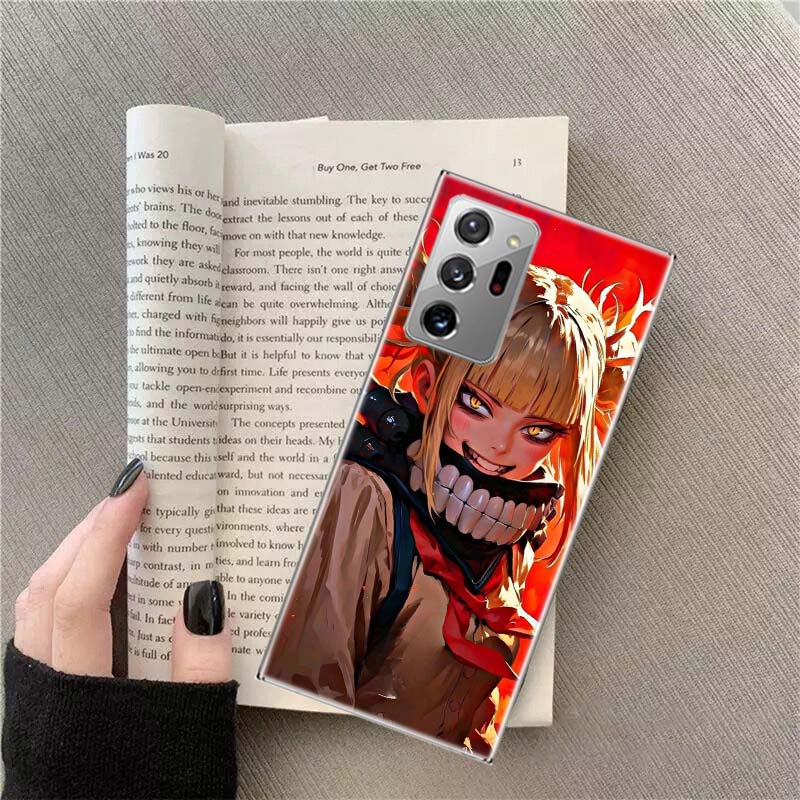 Himiko Toga Anime Phone Case for Samsung A17 A37 A57 A54 A14 A24 A34 A07 A04S A02S A12 A22 A32 A52S A16 A26 A36 A56 A72 Galaxy N