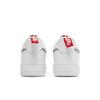 Nike Air Force 1 Low 'Cut Out Swoosh - White' (Unisex) White / University Red Skateboard Shoes DO6709 100