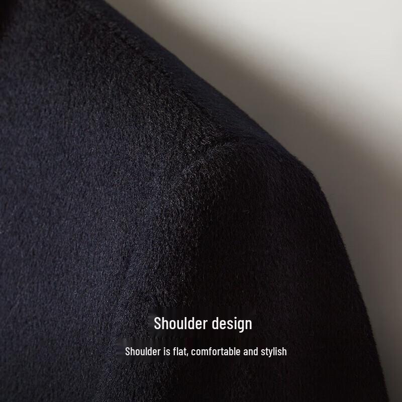 Hodo Men's 100% Wool Lapel Jacket