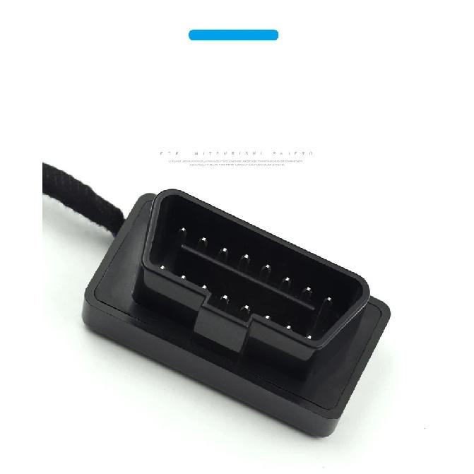 For Mitsubishi Pajero Montero Self-Locking Device V97 V93 OBD Adapter Cable OBD Automatic Locking Device Module Accessories