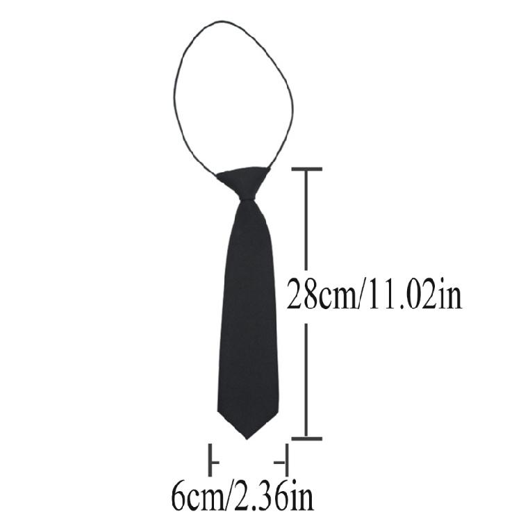 Einfarbiges Halsband für Damen mit verstellbarer Länge, frei knotbar, Halsband für Schuluniformen und professionelle Outfits