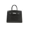 Womens Crocodile Texture Shoulder Bag Large Capacity Soft Leather Tote Handbag Daily Casual Use