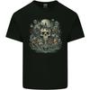 Skull City Biker Gothic Evil Kids T-Shirt Childrens