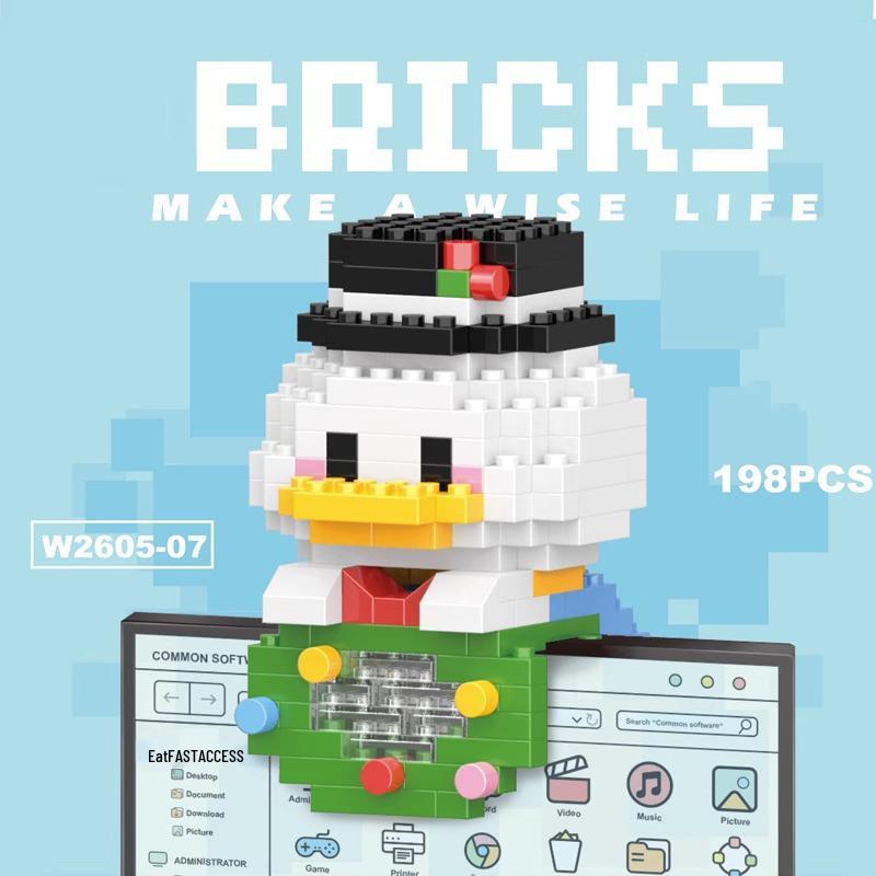 Compatible Lego Bricks Cartoon Animal Figurine Children's Educational Building Toys