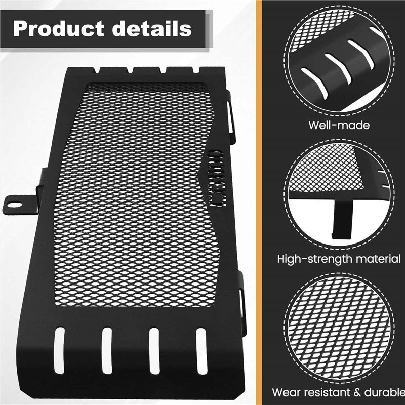 WF-Edelstahl Motorrad Kühlergrill Schutzabdeckung Wasserkühler Schutz für Honda Cb1100 2013-2018