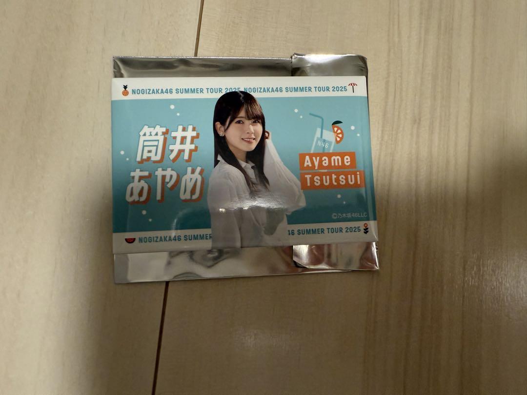 

[Б/У] Nogizaka46 Бонус за покупку Приз B Индивидуальный летний значок-полотенце Цуцуи Аямэ