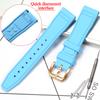 Rubber Silicone Watch Strap for IWC Pilot's Band Quick Release Bracelet Fluororubber Watchband