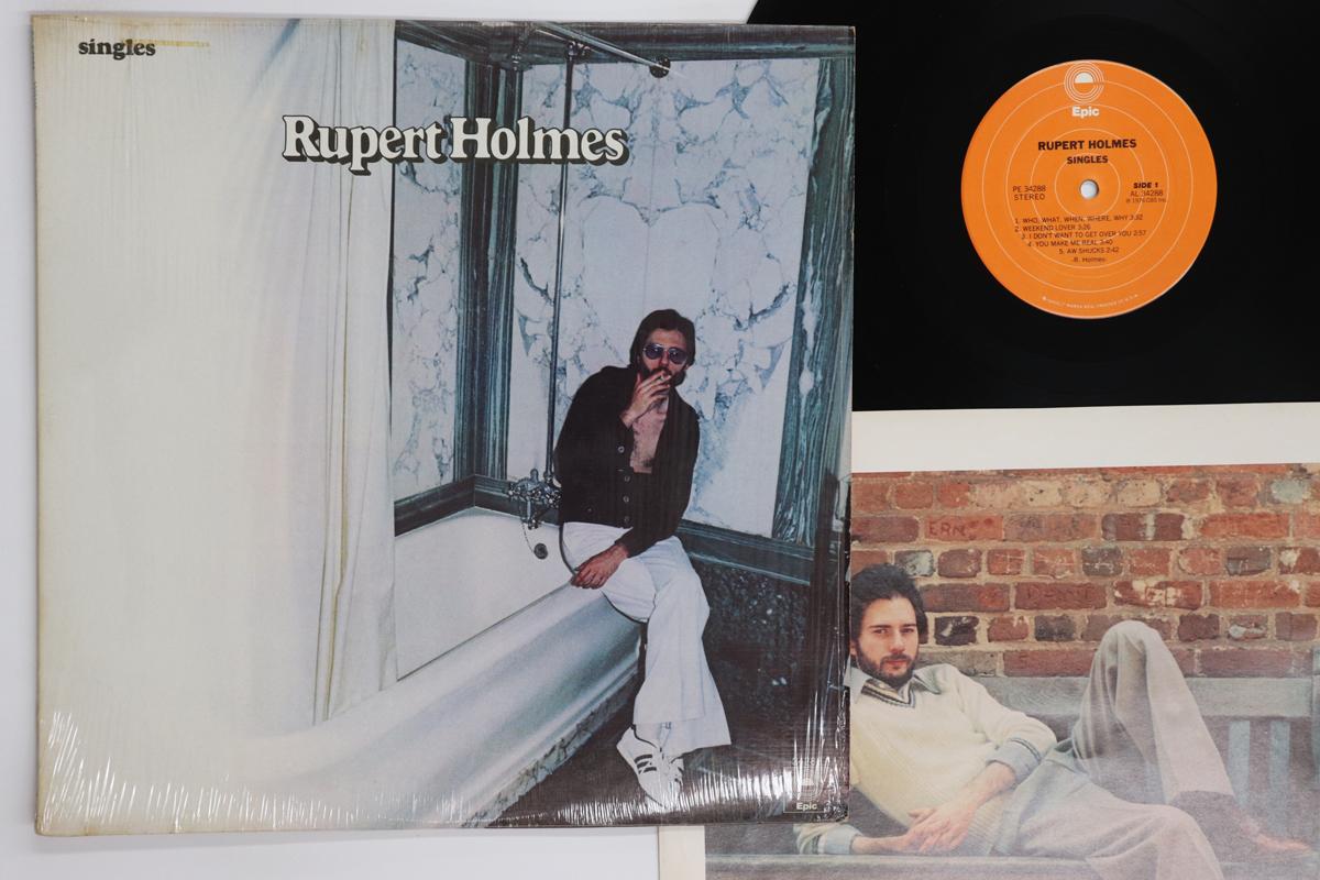 

LP Record RUPERT HOLMES Singles PE34288 EPIC 1976 US Rock Used