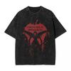 T-shirt da Uomo Anime DEATH NOTE Yagami Light L·Lawliet MisaMisa Lavata Manga Oversize Y2k T-shirt Cotone T-shirt Harajuku Maschile
