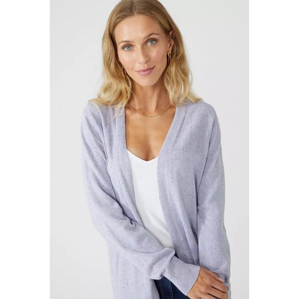 Mantaray Womens/Ladies Moss Stitch Longline Cardigan