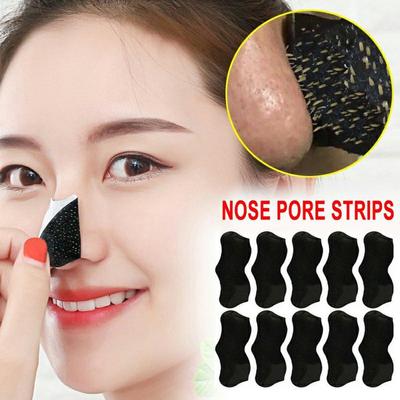 10 Pcs Nose Blackhead Remover Mask Deep Cleansing Skin Care Shrink Pore Acne Treatment Mask Nose Black Dots Pore Clean Strips