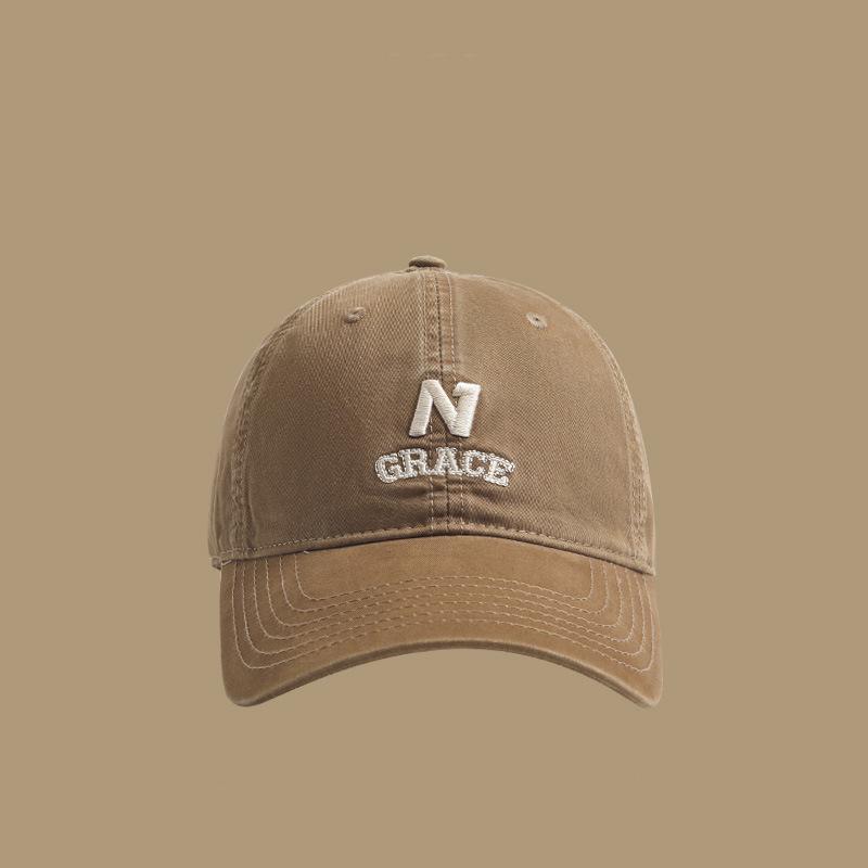 Big head circumference Wide brim Big face Wide baseball cap Women's face Small peaked cap Men's hat Autumn and winter