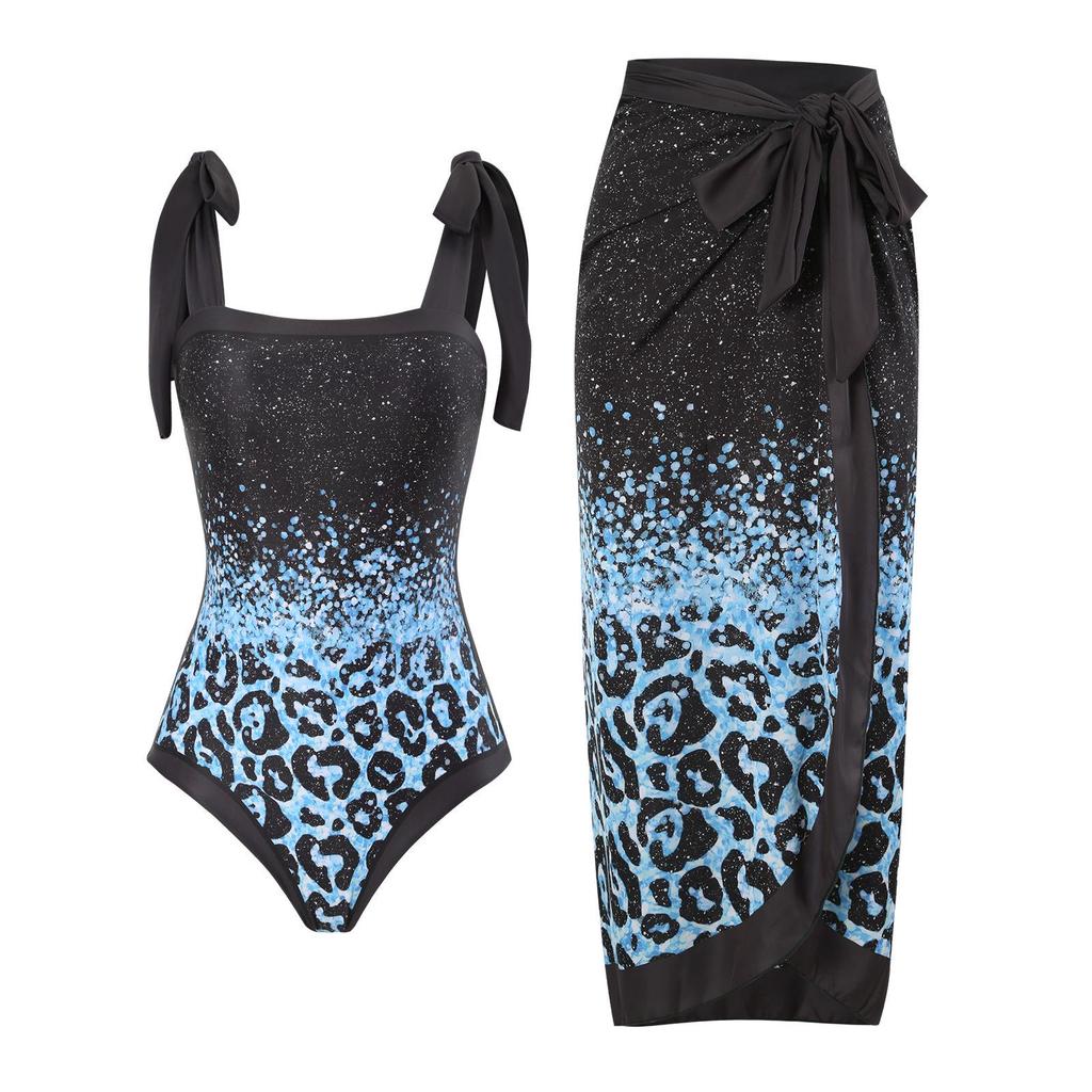 2025 Retro Einteiliger Damen Badeanzug - Europäischer & Amerikanischer Stil Strand Bikini