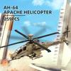 259PCS HELICOPTER Aircraft Model Building Blocks AH-64 Air Force Airplane Bricks Toys Gifts Christmas Gifts Assembly Toy