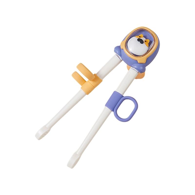 

Ergonomic Childrens Chopsticks Feature Auto Rebound Technology For Early Auto Feeding Skill Development