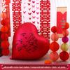 Extra Large Heart Balloon Honeymoon & Wedding Decoration Set