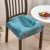 Soft Printed Design Stretch Chair Cover Square Elastic Bottom Chair Seat Cover Removable Chair Slipcover Home Decor