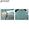 BITCED Winter Cotton Coat for Women - Extended Length, Knee-Length, Slim Fit, Bestie Style, Warm and Thickened Mid-Length Quilted Jacket