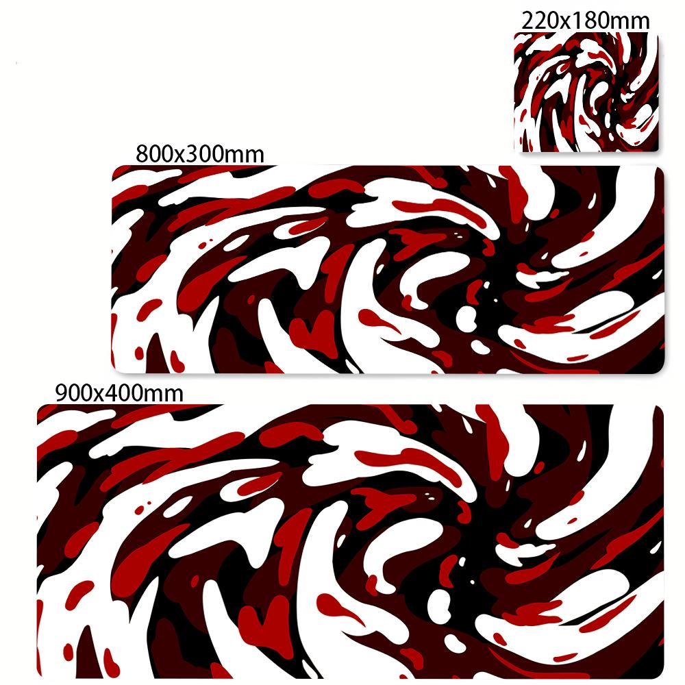 xCM Mouse Mat Grey White Gaming Mousepad XXL Keyboard Gamer Speed Aesthetics Desk Mat Art Strata Liquid Bigsmall Mouse Pad
