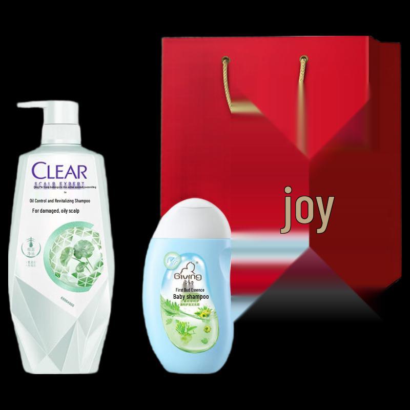 Clear New Year Family Care Shampoo & Body Wash Set