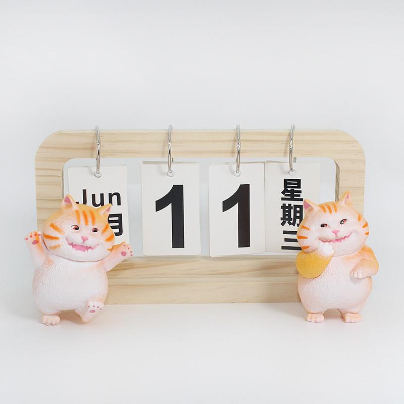 Anime Cat Figurine Pvc Collectible Desk Toy For Cute Pet Enthusiasts