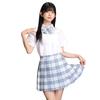 Clearstone Schrank Cosplay Halloween Karoband Blau Shelly's Uniform, Damen,