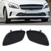 Front Bumper Insert Grille Cover Easy Installation Front Bumper Grille Cover Sturdy for A‑Class W176 2016 To 2018