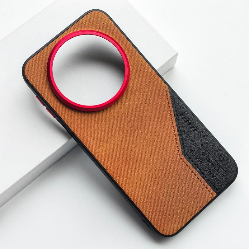 For Huawei Mate 80, 80 Pro, 80 Pro Max Phone Case, Denim Style, Leather Texture Design, Two-tone Stitching