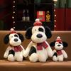 Scarf Dalmatian Dog Plush Toy Cute Cartoon Dog Doll Kids Decoration Birthday