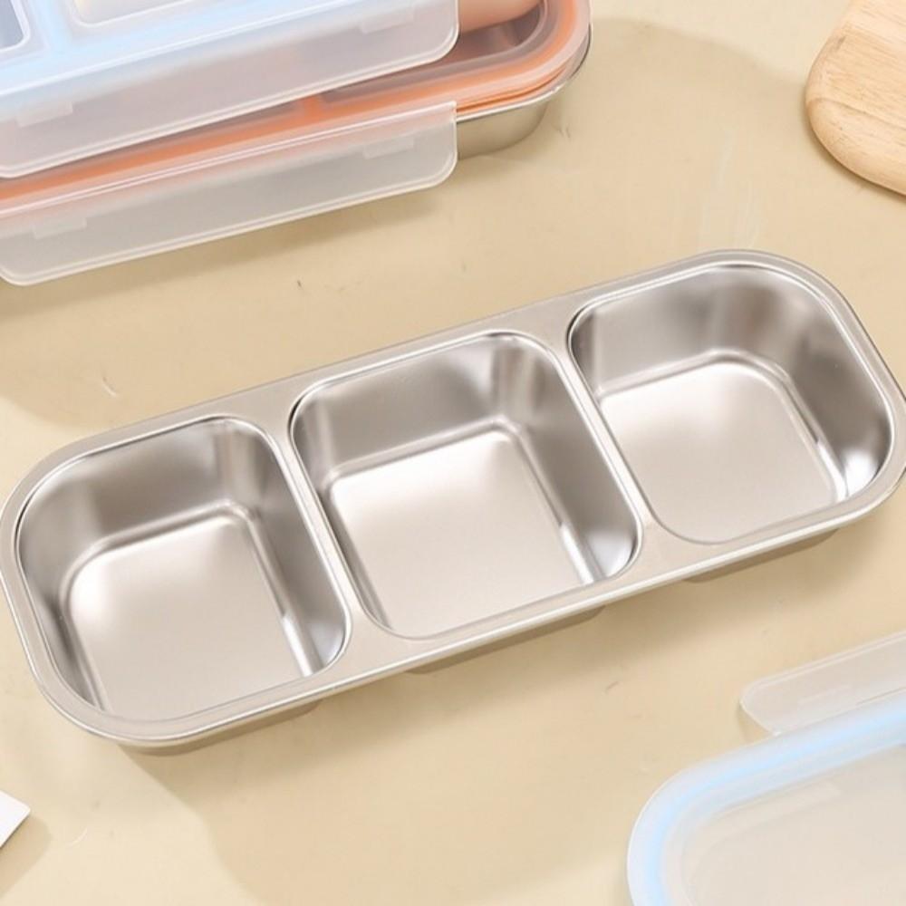 Leakproof Stainless Steel Lunch Box Reusable Fruit Food Fresh Box Food Storage Container Home