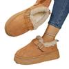 Autumn new thick-soled velvet warm snow boots comfortable soft-soled casual versatile lazy one-pedal cotton shoes