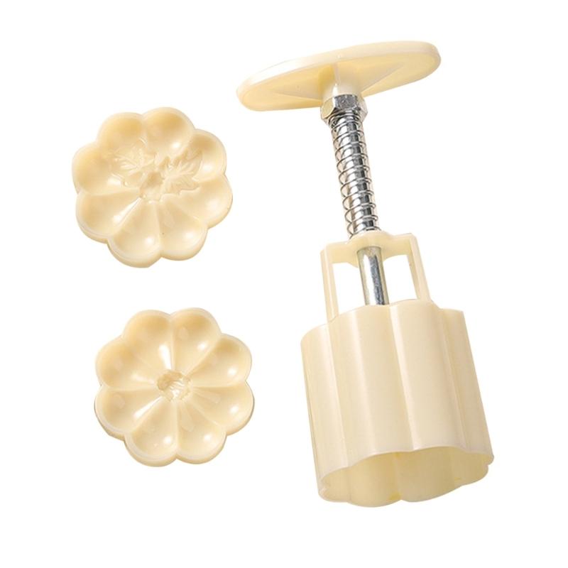 

MidAutumn Festival Mooncake Makers Pumpkins Shape Moon Cake Mold Cookie Stamps DIY Hand Press Cookie Dessert Cutters 1